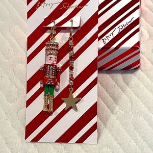 Betsy Johnson Holiday Earrings